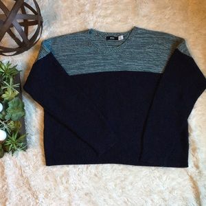 Urban Outfitters BDG Cropped Colorblocked Sweater
